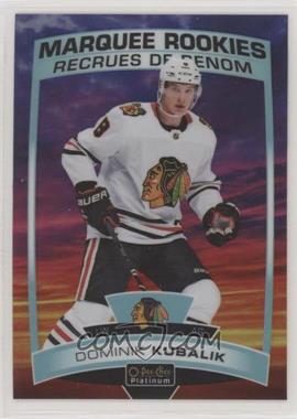 2019-20 O-Pee-Chee Platinum - [Base] - Sunset #186 - Marquee Rookies - Dominik Kubalik