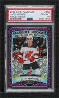 Marquee Rookies - Jack Hughes [PSA 10 GEM MT] #/399