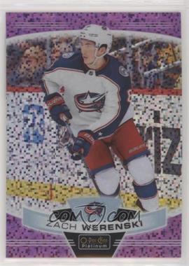 2019-20 O-Pee-Chee Platinum - [Base] - Violet Pixels #7 - Zach Werenski /399