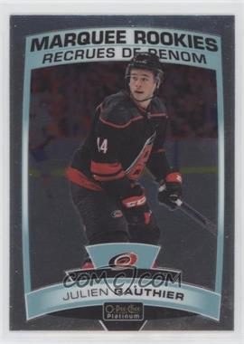 2019-20 O-Pee-Chee Platinum - [Base] #177 - Marquee Rookies - Julien Gauthier