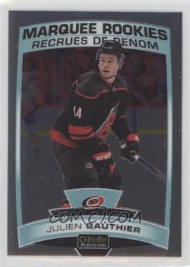 2019-20 O-Pee-Chee Platinum - [Base] #177 - Marquee Rookies - Julien Gauthier