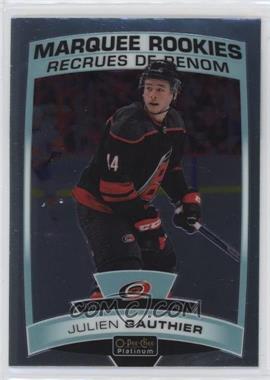 2019-20 O-Pee-Chee Platinum - [Base] #177 - Marquee Rookies - Julien Gauthier