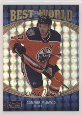 2019-20 O-Pee-Chee Platinum - Best in the World - Mosaic #BW-6 - Connor McDavid