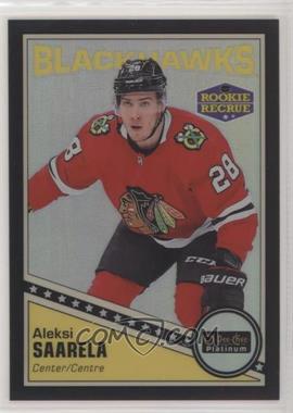 2019-20 O-Pee-Chee Platinum - Retro - Black Pack Wars #R-71 - Rookie - Aleksi Saarela