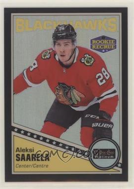 2019-20 O-Pee-Chee Platinum - Retro - Black Pack Wars #R-71 - Rookie - Aleksi Saarela