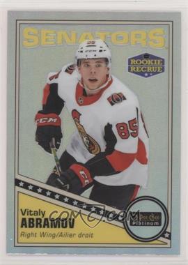 2019-20 O-Pee-Chee Platinum - Retro - Rainbow #R-59 - Rookie - Vitaly Abramov