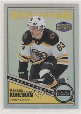 2019-20 O-Pee-Chee Platinum - Retro - Rainbow #R-69 - Rookie - Karson Kuhlman