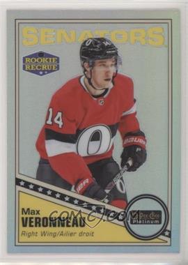 2019-20 O-Pee-Chee Platinum - Retro - Rainbow #R-76 - Rookie - Max Veronneau