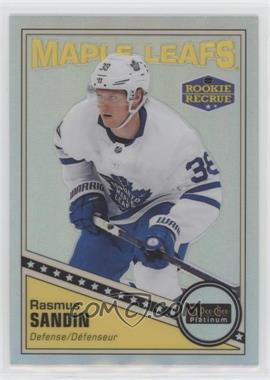 2019-20 O-Pee-Chee Platinum - Retro - Rainbow #R-93 - Rookie - Rasmus Sandin