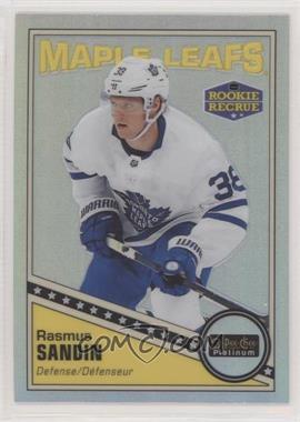 2019-20 O-Pee-Chee Platinum - Retro - Rainbow #R-93 - Rookie - Rasmus Sandin