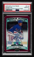 2020-21 O-Pee-Chee Platinum Update - Adam Fox [PSA 10 GEM MT] #3…