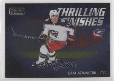 2019-20 O-Pee-Chee Platinum - Thrilling Finishes #TF-5 - Cam Atkinson