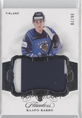 2019-20 Panini Chronicles - Flawless #FP-FI - Patches - Kaapo Kakko /20