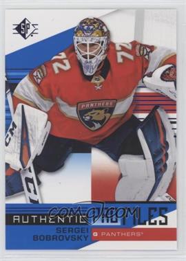 2019-20 SP - Retail Authentic Profiles - Blue #AP-SB - Sergei Bobrovsky