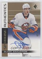 Rookie Authentics - Oliver Wahlstrom #/25