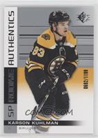 Rookie Authentics - Karson Kuhlman #/1,199