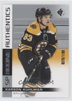 Rookie Authentics - Karson Kuhlman #/1,199