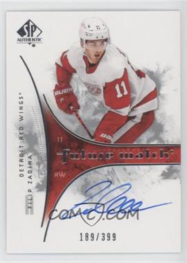 2019-20 SP Authentic - 2009-10 Retro Future Watch Auto #RFWA-FZ - Filip Zadina /399