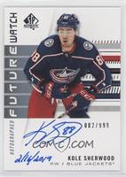 Autographed Future Watch Rookies - Kole Sherwood 