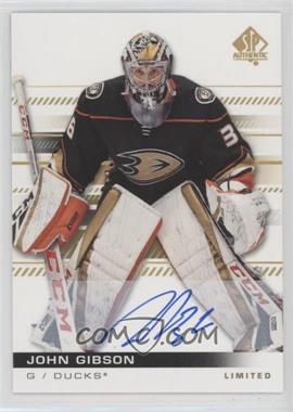 2019-20 SP Authentic - [Base] - Limited #12 - 2020-21 SP Authentic Update - John Gibson