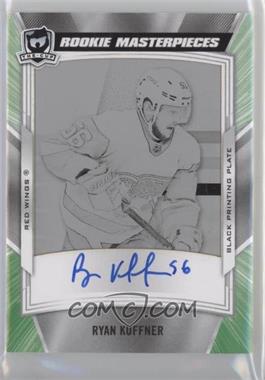 2019-20 SP Authentic - [Base] - The Cup Rookie Masterpieces Printing Plate Black Framed #SPA-155 - Autographed Future Watch Rookies - Ryan Kuffner /1