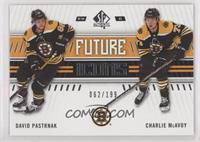 Future Icons - David Pastrnak, Charlie McAvoy #/199