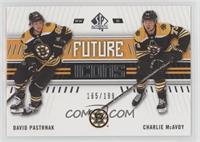 Future Icons - David Pastrnak, Charlie McAvoy #/199