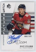 Autographed Future Watch Rookies - Riley Stillman #/999