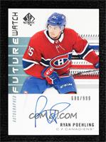 Autographed Future Watch Rookies - Ryan Poehling #/999