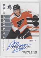 Autographed Future Watch Rookies - Philippe Myers #/999