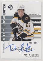 Autographed Future Watch Rookies - Trent Frederic #/999