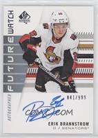 Autographed Future Watch Rookies - Erik Brannstrom #/999