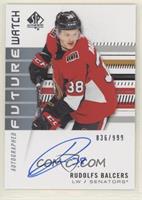 Autographed Future Watch Rookies - Rudolfs Balcers #/999