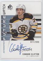 Autographed Future Watch Rookies - Connor Clifton #/999