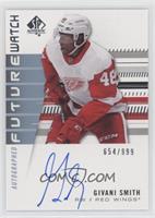 Autographed Future Watch Rookies - Givani Smith #/999