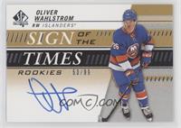 2020-21 SP Authentic Update - Oliver Wahlstrom #/99