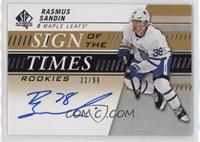 2020-21 SP Authentic Update - Rasmus Sandin #/99