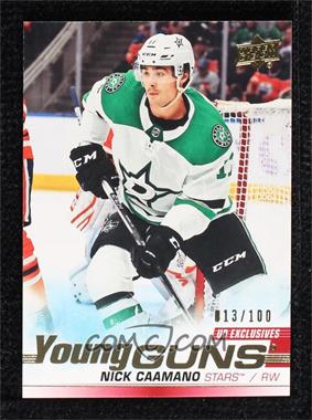 2019-20 SP Authentic - Upper Deck Update - UD Exclusives #518 - Young Guns - Nick Caamano /100