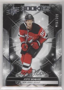 2019-20 SPx - [Base] #66 - Tier 1 - Rookies - Jesper Boqvist /349