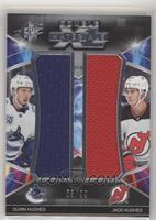 Tier 1 - Quinn Hughes, Jack Hughes #/99