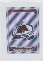 Foil NHL Team Stickers - Colorado Avalanche