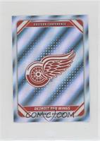 Foil NHL Team Stickers - Detroit Red Wings