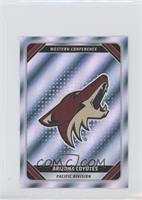 Foil NHL Team Stickers - Arizona Coyotes