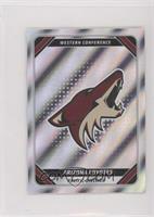 Foil NHL Team Stickers - Arizona Coyotes