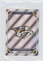 Foil NHL Team Stickers - Nashville Predators