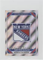 Foil NHL Team Stickers - New York Rangers