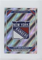 Foil NHL Team Stickers - New York Rangers