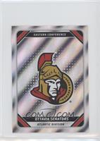 Foil NHL Team Stickers - Ottawa Senators