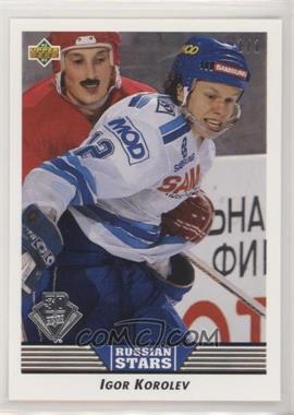 2019-20 Upper Deck - 1992-93 Upper Deck Buybacks #338 - Igor Korolev /1