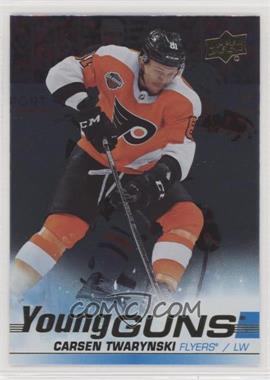 2019-20 Upper Deck - [Base] - Silver Foil #214 - Young Guns - Carsen Twarynski